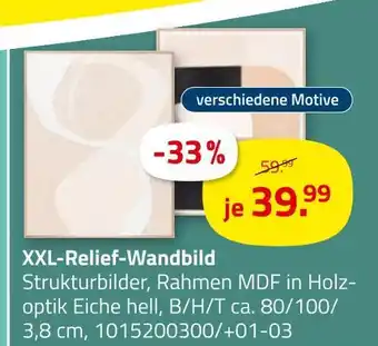 ROLLER Xxl-relief-wandbild Angebot