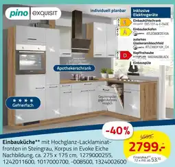 ROLLER Pino exquisit einbauküche Angebot