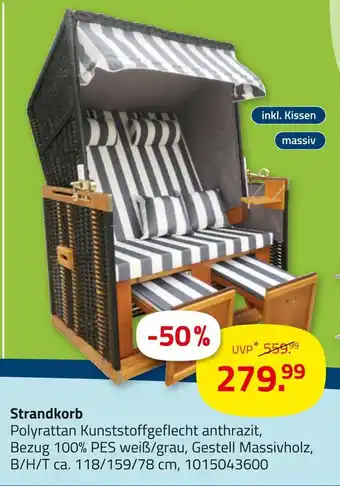 ROLLER Strandkorb Angebot