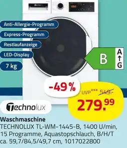 ROLLER Technolux waschmaschine Angebot