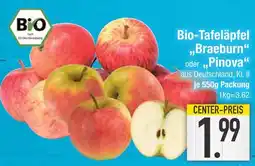 Edeka Bio tafeläpfel braeburn oder pinova Angebot