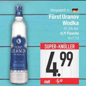 Edeka Fürst uranov wodka Angebot