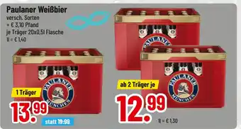 trinkgut Paulaner weißbier Angebot