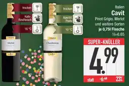 Edeka Cavit pinot grigio, merlot und weitere sorten Angebot