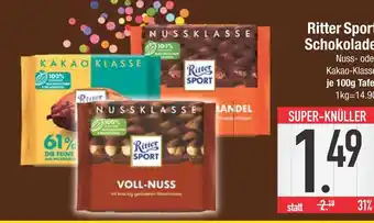 Edeka Ritter sport schokolade Angebot