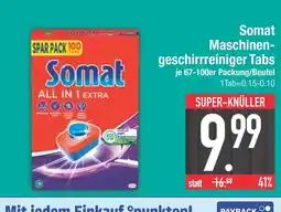 Edeka Somat maschinengeschirrreiniger tabs Angebot