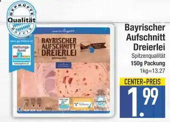 Edeka Bayrischer aufschnitt dreierlei Angebot