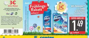 Edeka Domestos wc-reiniger oder -stein Angebot