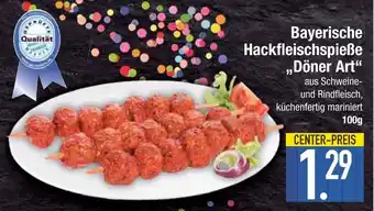 Edeka Bayerische hackfleischspieße döner art Angebot