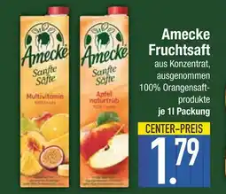 Edeka Amecke multivitamin oder apfel naturtrüb Angebot