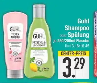 Edeka Guhl shampoo oder spülung Angebot