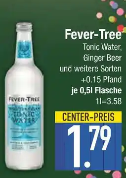 Edeka Fever-tree tonic water oder ginger beer Angebot