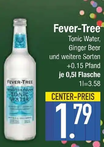 Edeka Fever-tree tonic water oder ginger beer Angebot