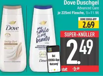 Edeka Dove duschgel advanced care Angebot