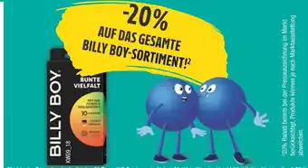 Edeka Billy boy -20% Angebot