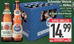 Edeka Schneider weisse schneider weisse oder helles Angebot