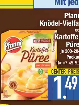 Edeka Pfanni knödel-vielfalt oder kartoffel püree Angebot