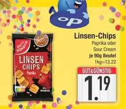 Edeka Gut&günstig linsen-chips Angebot