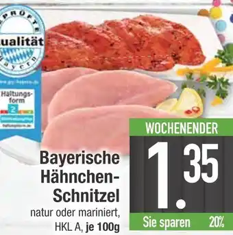 Edeka Bayerische hähnchen-schnitzel Angebot