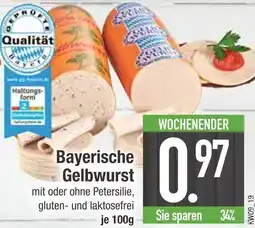 Edeka Bayerische gelbwurst Angebot