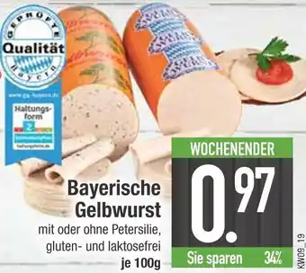 Edeka Bayerische gelbwurst Angebot