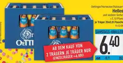 Edeka Oettinger oder hornecker oder hubauer helles Angebot