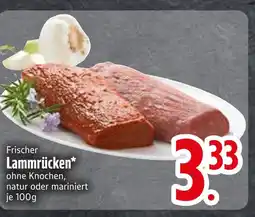 Edeka Frischer lammrücken Angebot