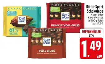 Edeka Ritter sport ritter sport schokolade Angebot