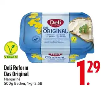 Edeka Deli reform das original margarine Angebot