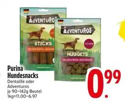 Edeka Purina dentalife oder adventuros Angebot