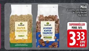 Edeka Alnatura müsli Angebot