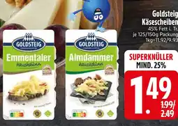 Edeka Goldsteig emmentaler hauchdünn oder almdammer hauchdünn Angebot