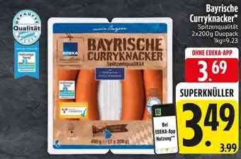 Edeka Edeka bayrische curryknacker Angebot