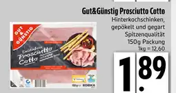 Edeka Gut&günstig prosciutto cotto Angebot