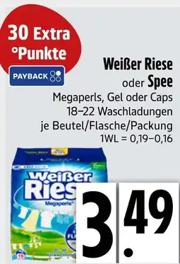 Edeka Weißer riese spee Angebot