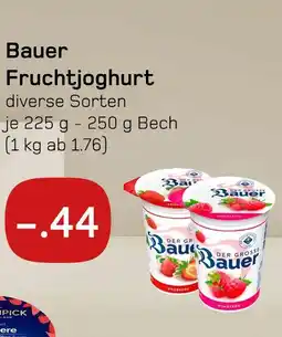 boni Center Bauer fruchtjoghurt Angebot