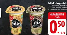 Edeka Cold latte kaffeegetränk Angebot