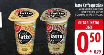 Edeka Cold latte kaffeegetränk Angebot