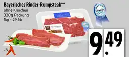 Edeka Bayerisches rinder-rumpsteak Angebot