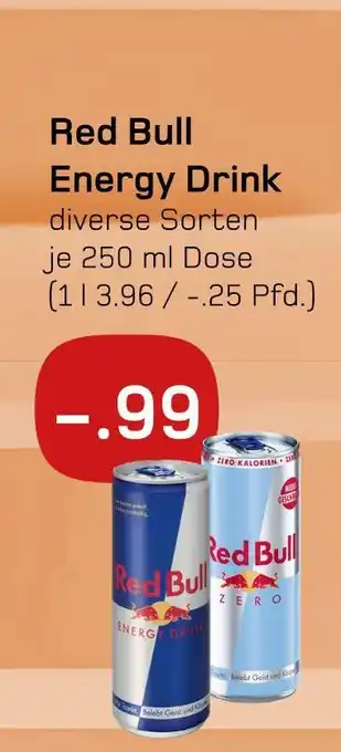 boni Center Red bull energy drink Angebot