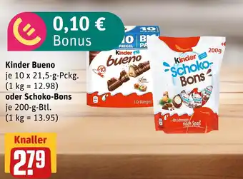 boni Center Kinder kinder bueno oder schoko-bons Angebot