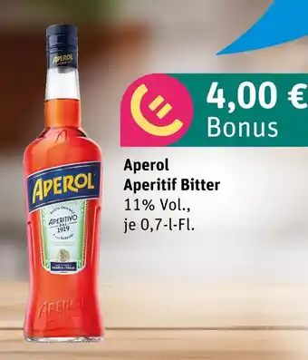 boni Center Aperol aperitif bitter Angebot