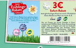 Edeka Coral, domestos, viss frühlings-rabatt Angebot