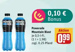 boni Center Powerade mountain blast Angebot