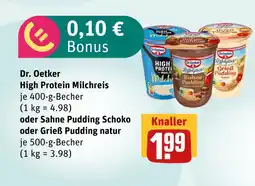 boni Center Dr. oetker high protein milchreis Angebot