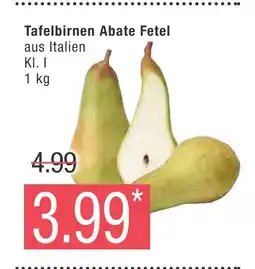 Marktkauf Tafelbirnen abate fetel Angebot