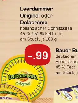 akzenta Leerdammer original oder delacrème Angebot