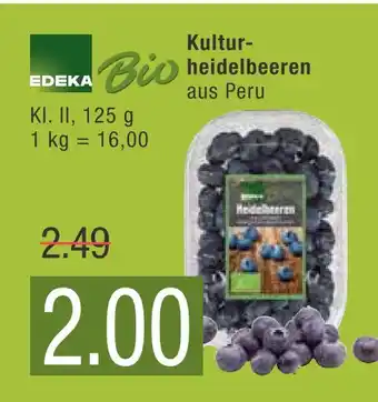 Marktkauf Edeka kulturheidelbeeren Angebot