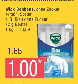 Marktkauf Wick bonbons Angebot