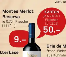 boni Center Montes merlot reserva Angebot